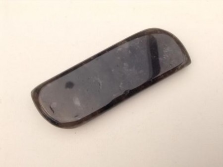 Rookkwarts handstuk prachtig gepolijst 12 x 4,5 cm € 35,00