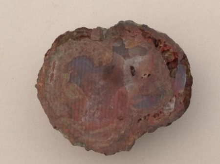  Agaat chalcedoon halve bol 6,5 x 5,5 cm € 19,90